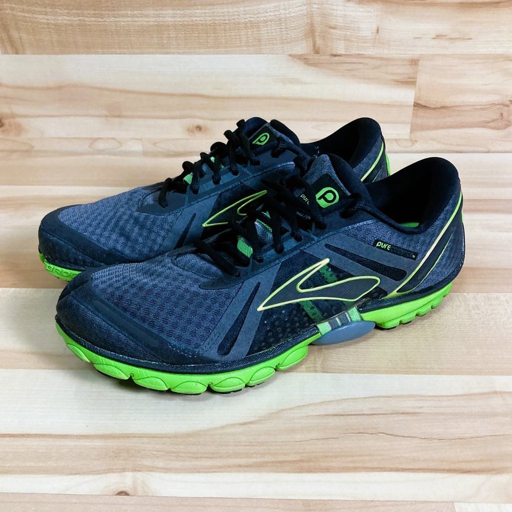 Brooks Pure Cadence Gray Green Running Shoe - Men's Size 10